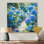 Hydrangea Garden Delight Harmony II - art mural floral