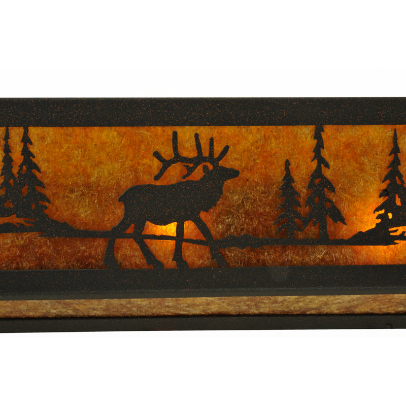 Rustic Lodge 6 - Light Bath Bar