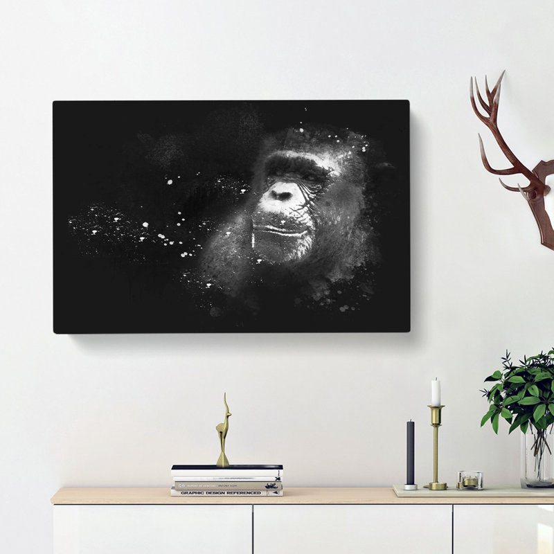 Ape - Wrapped Canvas, 40cm H x 60cm W x 3cm D