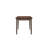 Counter Height Two-Tone 4 Drawer Dining Table - Versatile Storage Solution
