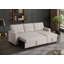 Canapé modulaire convertible rembourré avec méridienne coulissante-2143422275