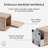 Solid Wood Pen Holder with 2 Coasters-1004160199
