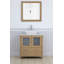 Ensemble de meuble-lavabo simple avec miroir -106870678-116868046
