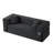 Convertible Modern Sofas, Dark Gray Foam, Space-saving For Home