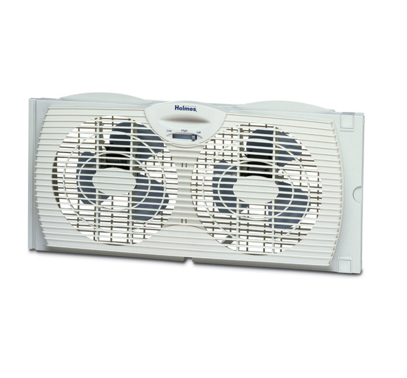 Dual-Blade Window Fan