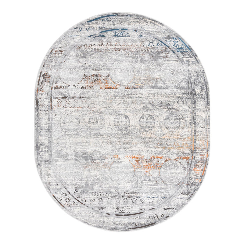 Maly Indoor Rug, Oval 7'10" x 10'