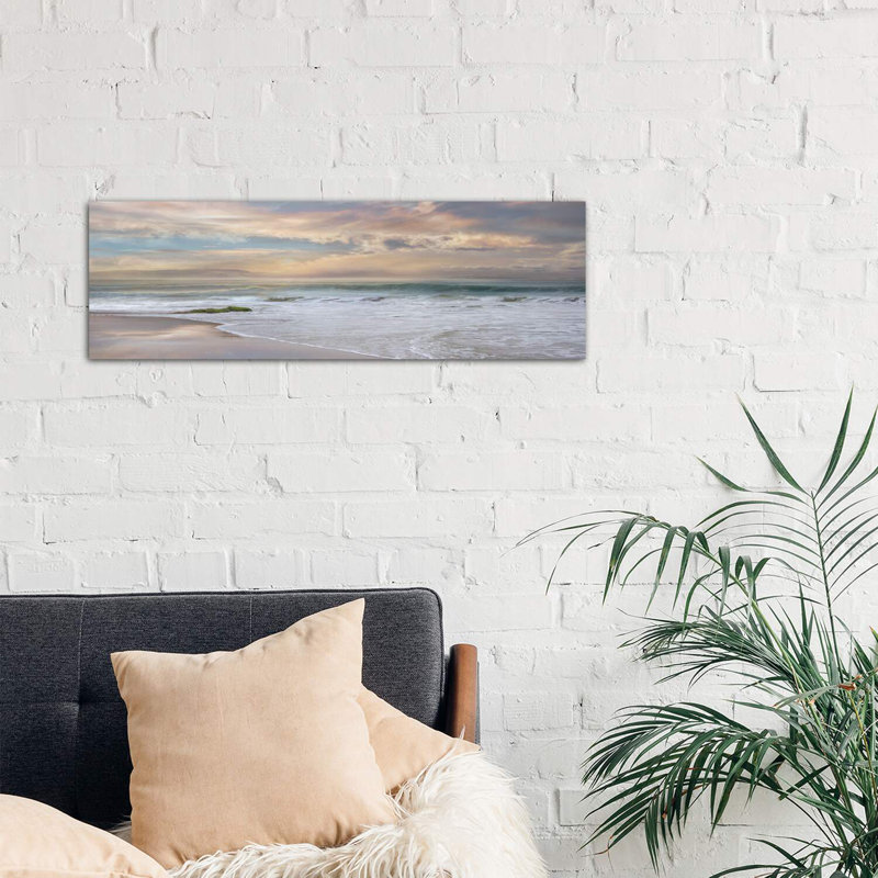 Soft Twilight by Mike Calascibetta - Wrapped Canvas Panoramic Print, 30.48 cm H x 91.44 cm W x 3.175 cm D