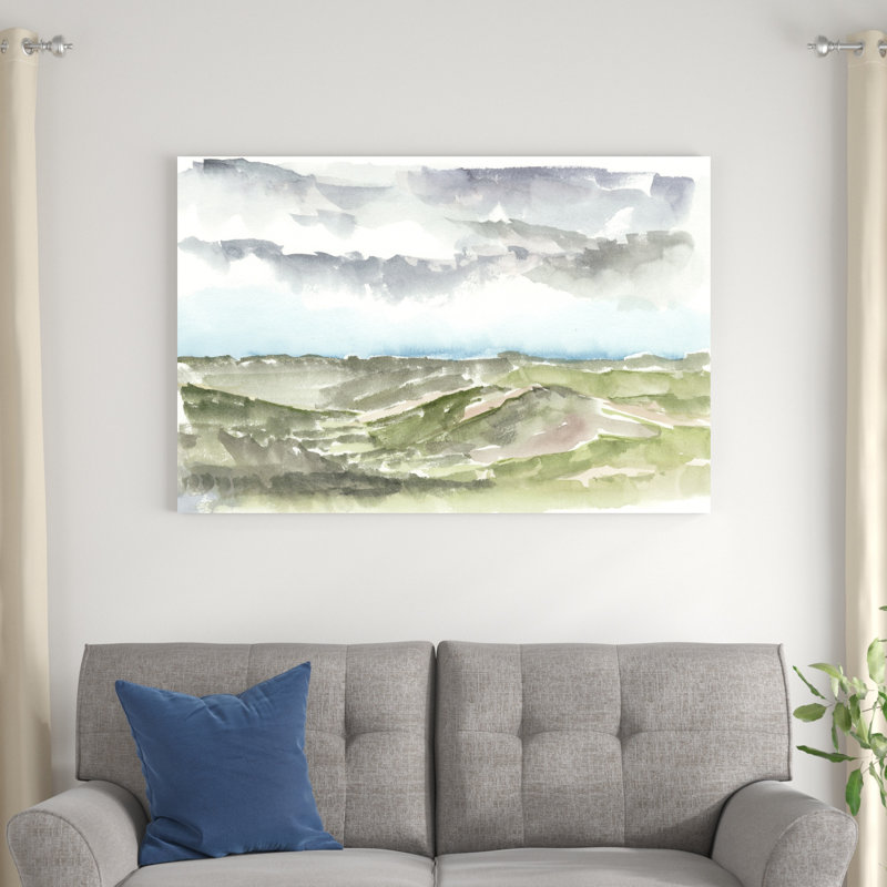 " Valley Storm I " by Ethan Harper Painting Print, 32" H x 48" W  
