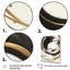 «Black and Gold Curves III» - art mural moderne sur toile-1801902082-1801902091
