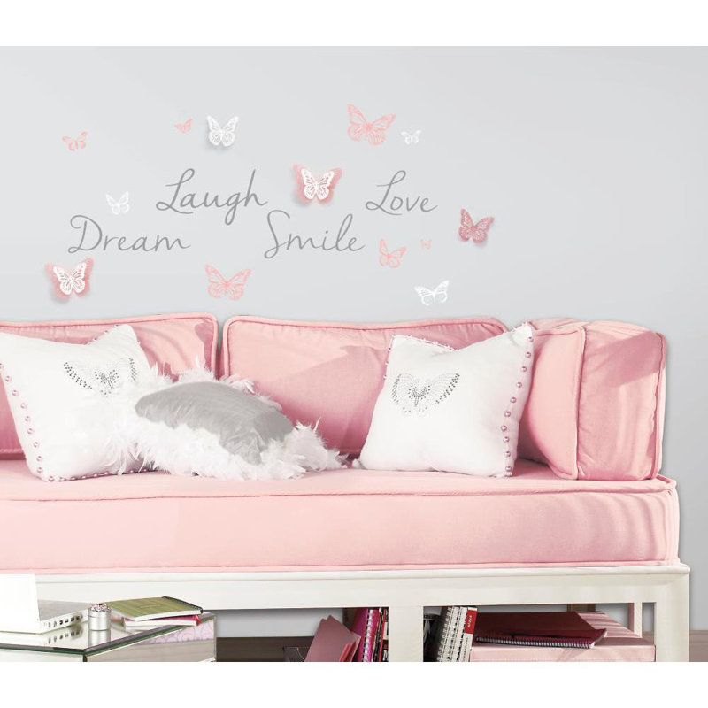 Text & Numbers Non-Wall Damaging Wall Decal