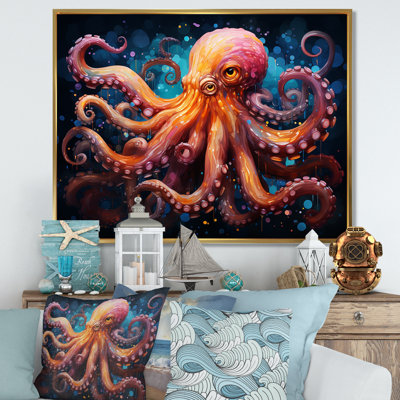 " Octopus Expressionist Abyss II "
