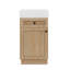 Tablette de meuble-lavabo réversible 18,5 po