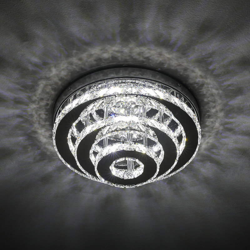 Keevan LED Semi Flush Mount