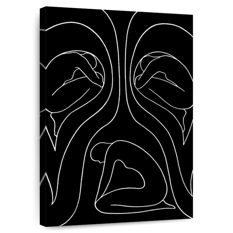 Kerrick Linear Meditation, 45" H x 30" W