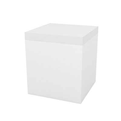 Jut Outdoor Ottoman with Cushion