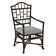Chaise avec accoudoirs Chippendale