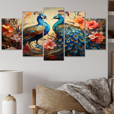Tarajah - Indian Art Metal Wall Art Living Room Set