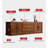 Versatile Solid Rubberwood TV Console with Multi door Design