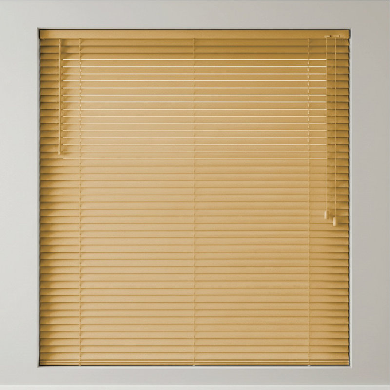 PVC Room Darkening Venetian Blind, 213 cm L x 105 cm W, Teak