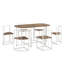 Ensemble de table de salle à manger 7 pièces Modern