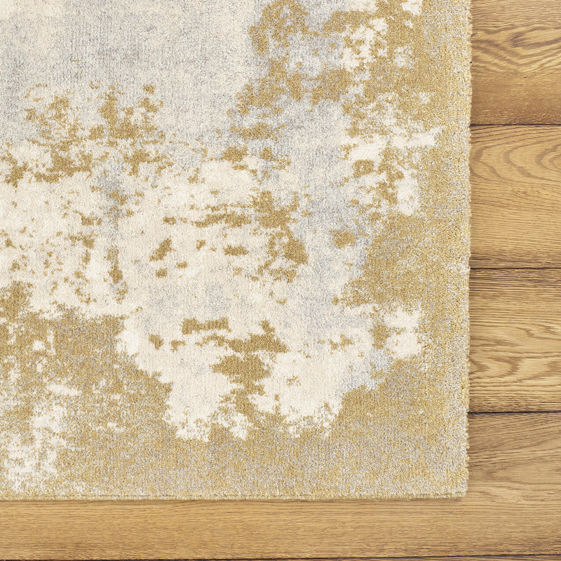 Ambarvale Abstract Wool Area Rug, Rectangle 80 x 140cm