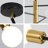 6 - Light Dimmable Sputnik Spider Chandelier-996105783