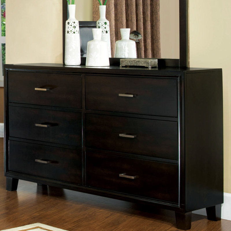 Commode double 6 tiroirs Aniylah