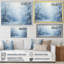 Paysage d'hiver «Snowfall forest I», art mural encadré paysage d'hiver-116377741-116377722