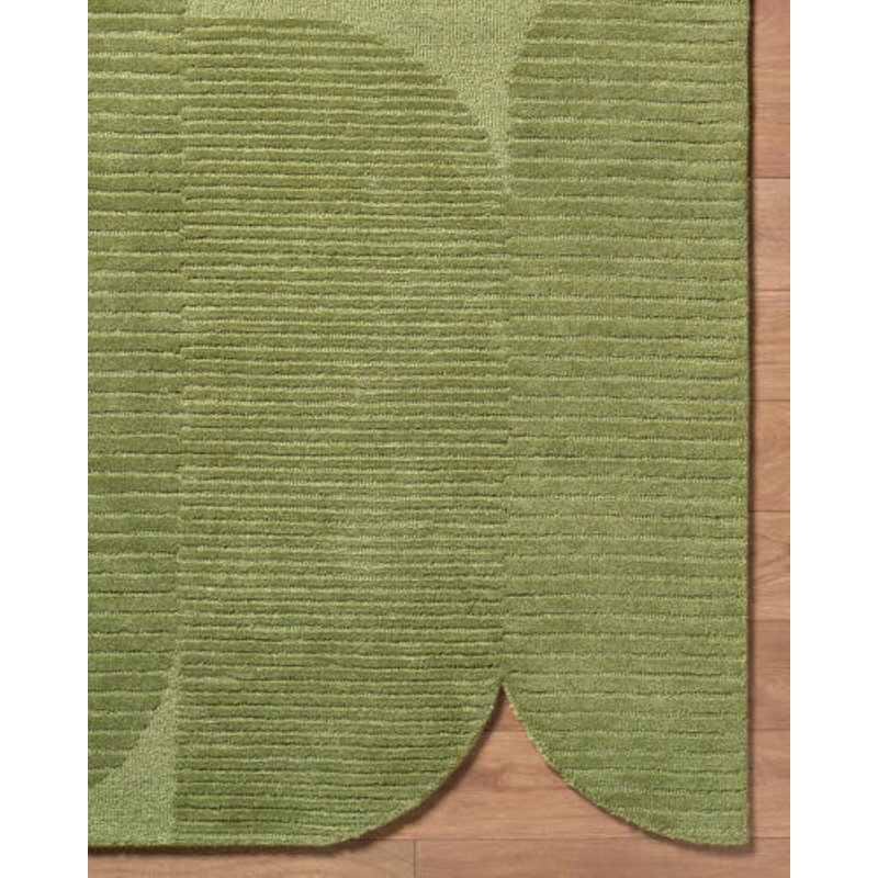 Odacia Hand Tufted Indoor Area Rug, Rectangle 5' x 7'6"