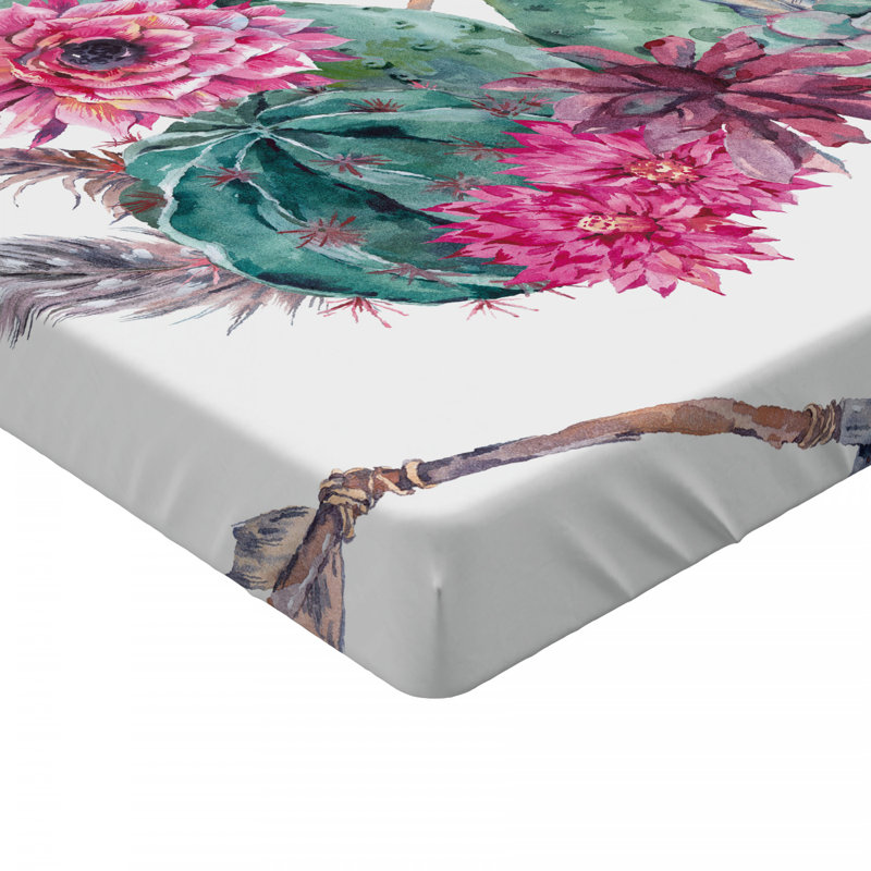 Cactus Microfiber Fitted Sheet, Full Fitted Sheet