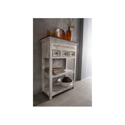 Castle 80cm Solid Wood Console Table