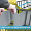 Hard PVC Privacy Screen Strips for Double Bar Fences, Wind Protection, Weatherproof, Easy to Install, Privacy Screen Fence Film Opaque for Garden Fence, Balcony-132107305