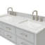Ensemble de meuble-lavabo double 61 po ceintureania Alemanno-310051716-310051717