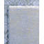 Tapis noué à la main de conception unique Ikat - bleu, 8 pi 0 po x 10 pi 2 po