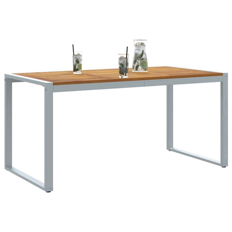 Rectangular Outdoor Table, 75cm H x 80cm W x 160cm D