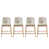 Beige Seat/Natural Frame is out of stock