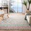 Tapis géométrique en laine touffeté à la main Deyoung-584815334