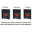 Meadow Castleton Fires & Fireplaces 129.54cm W Electric Fireplace with 6824.28 BTU-1251783283-1259769108