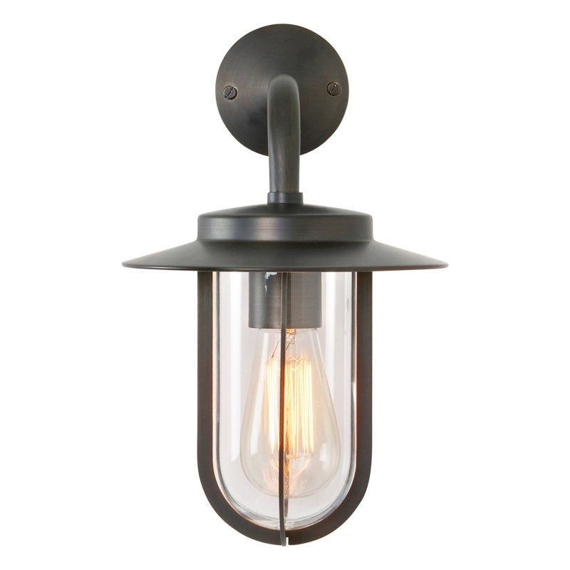 Montparnasse 1 - Light Outdoor Wall Lantern, Bronze