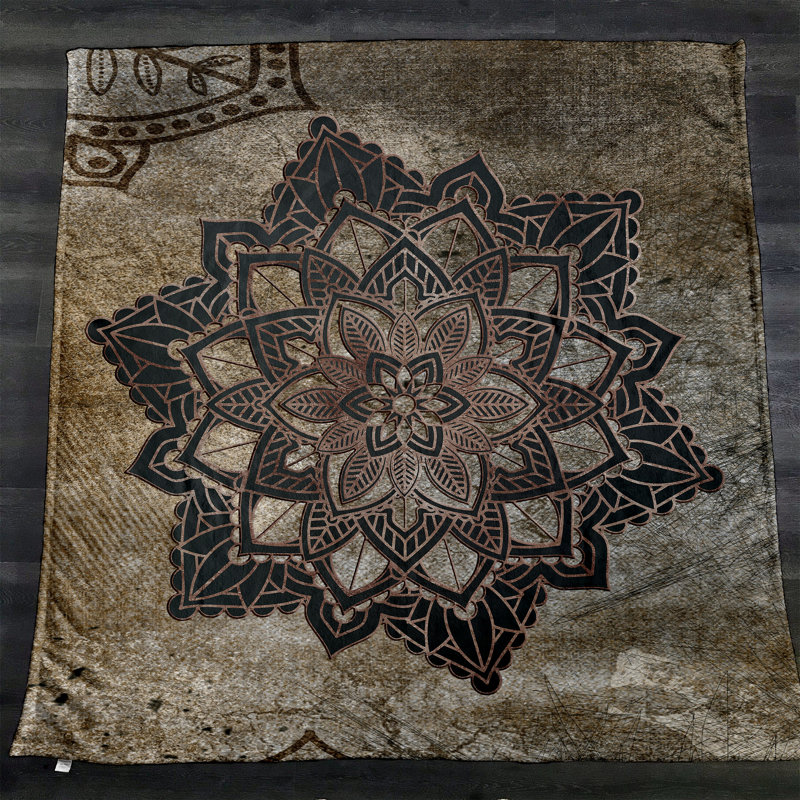 Jeté grunge Mandala