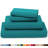 Ultra Soft Bamboo Sheet Set - 4 Pc Set - Wrinkle Resistant - Cooling Sheets with Deep Pockets-78635174-78635166