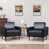 Black Faux Leather selected