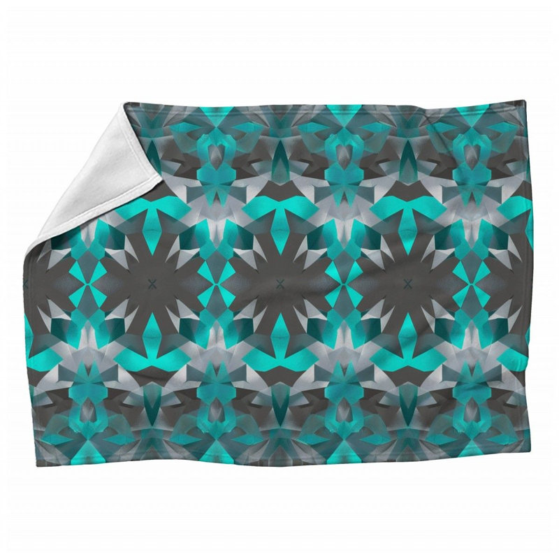  Jeté en tissage uni / mousseline, 50 po x 60 po