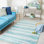 Margene Rug Hand Woven Cotton Striped Rug