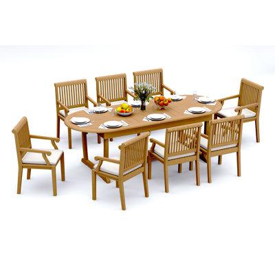 Sack Outdoor - Piece Teak Dining Set