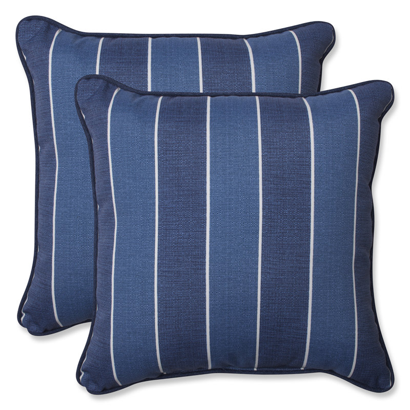 Coussin intérieur/extérieur Wickenburg, Indigo
