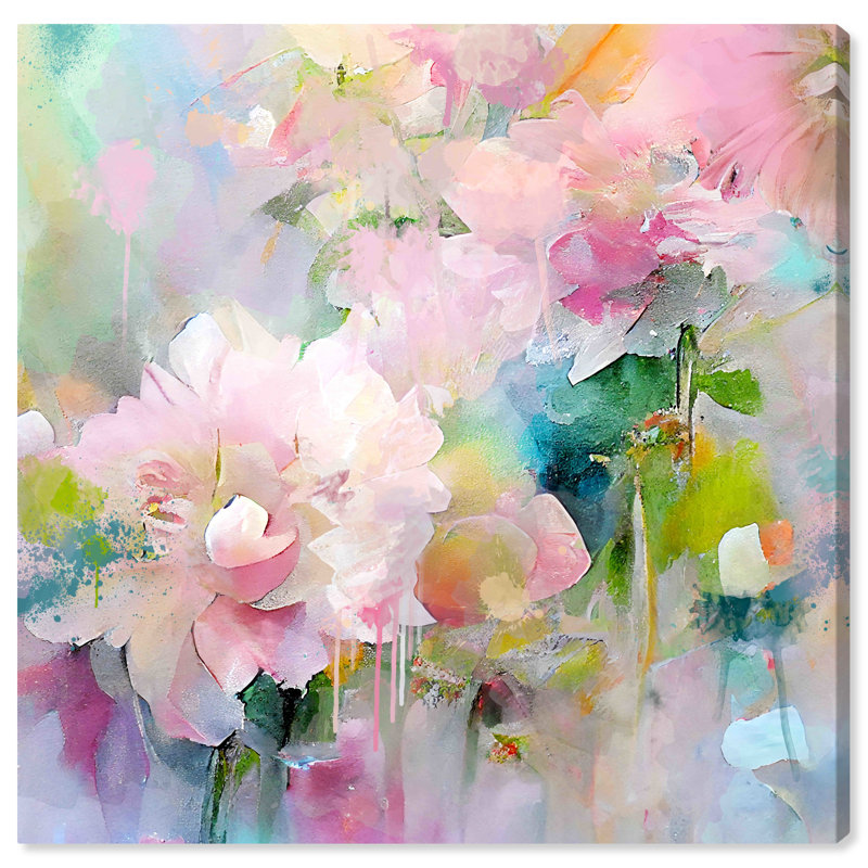 Labloomia 2 - peinture sur toile tendue, H 12 po x l 12 po x P 0,8 po
