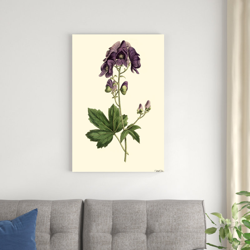 Lavande florale I, H 36 po x l 24 po x P 1,25 po