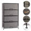 Commode de rangement en tissu 4 tiroirs Luman-397183389