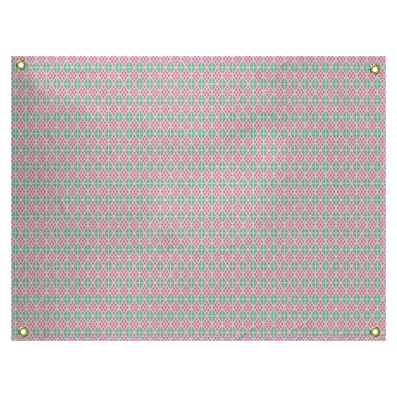 Tapisserie «Avicia Diamonds» par Katelyn Elizabeth, Intérieur / extérieur, H 60,5 po x l 81,5 po